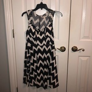 BUNDLE Cute Chevron Dress